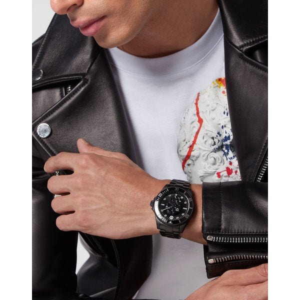 Men's $kull Diver Watch 44mm PWOAA0922 Philip Plein