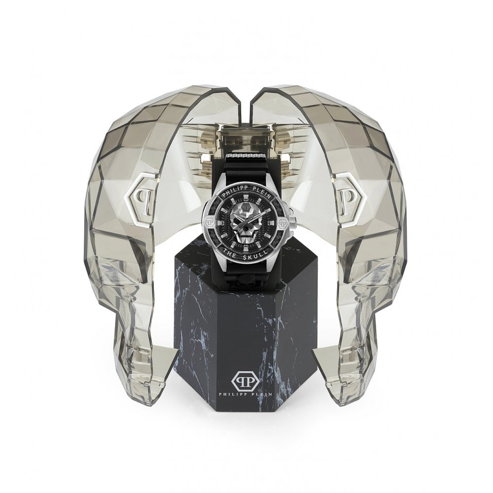 Men's $kull Carbon Fiber Watch 44mm PWAAA1622 Philip Plein