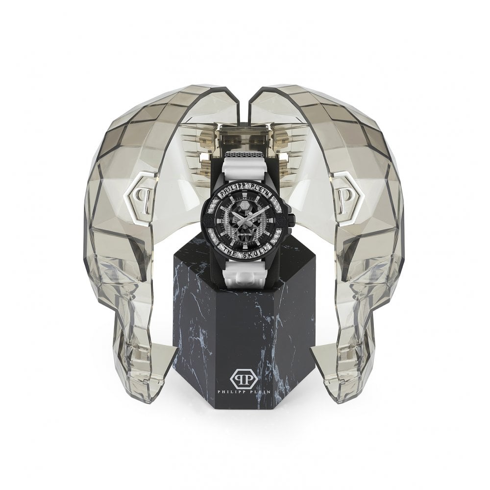 Men's $kull Carbon Fiber Watch 44mm PWAAA1822 Philip Plein