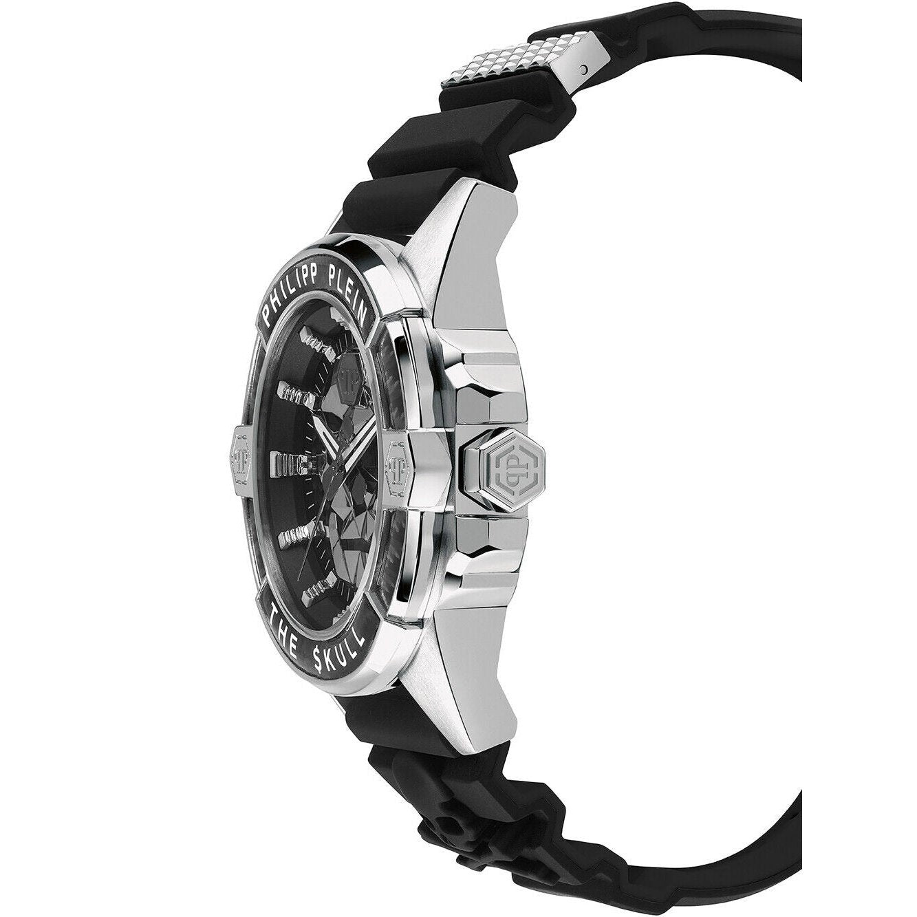 Men's $kull Carbon Fiber Watch 44mm PWAAA1622 Philip Plein