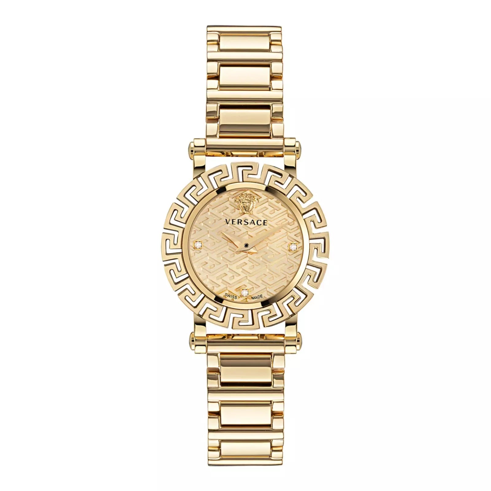 Ladies Greca Glam Diamond Watch VE2Q00422 Versace