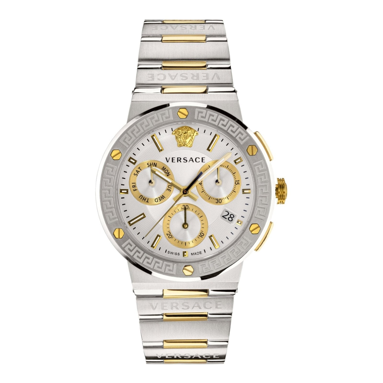 Men's Greca Logo Watch VEZ900321 Versace