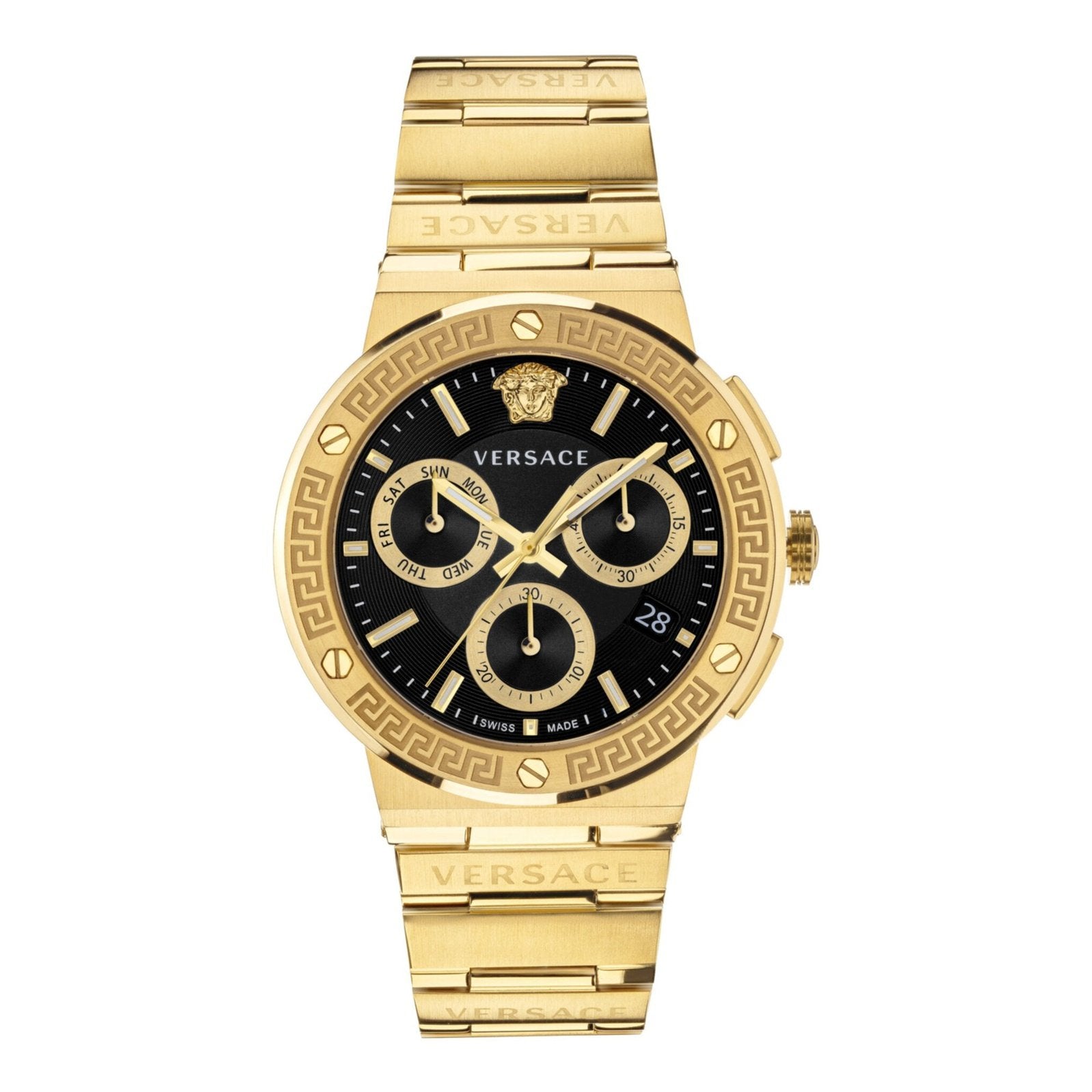 Men's Greca Logo Watch VEZ900421 Versace