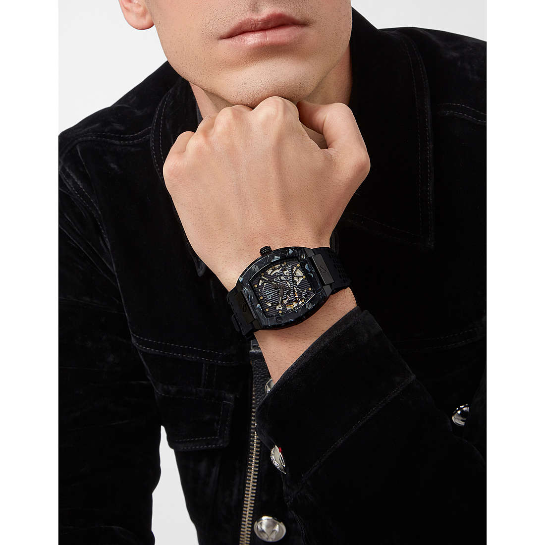 Men's The $keleton Automatic Watch PWBAA0221 Philip Plein