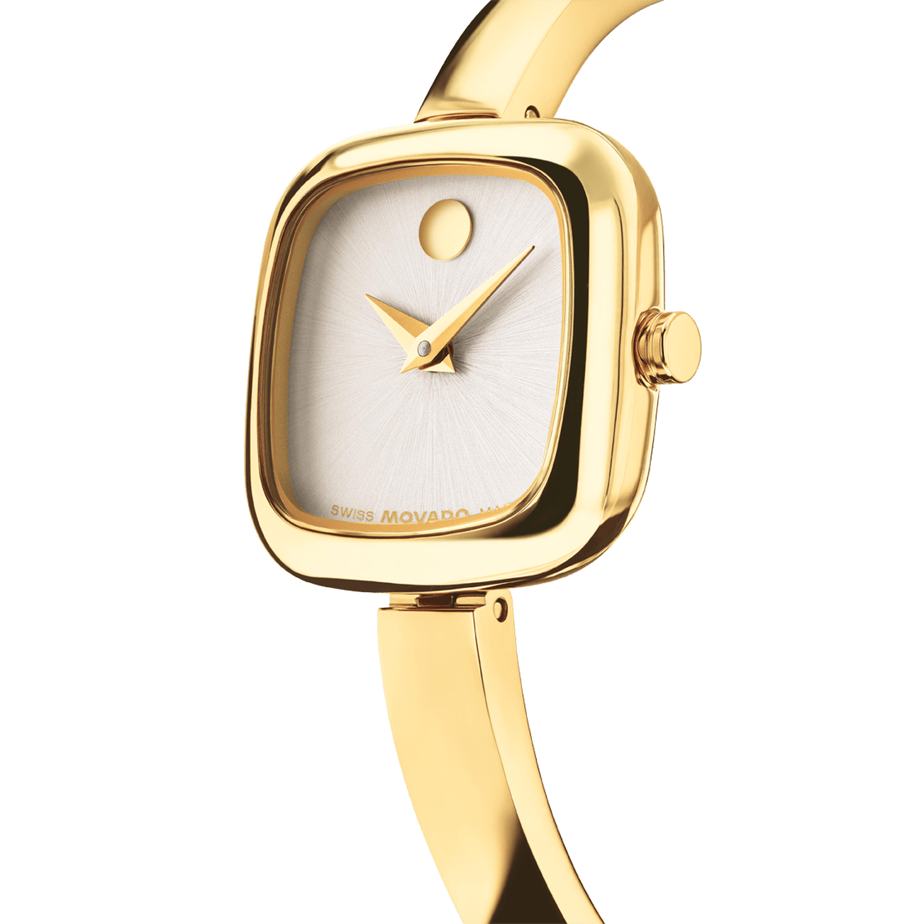 Ladies Museum Bangle Cushion Watch (608058)