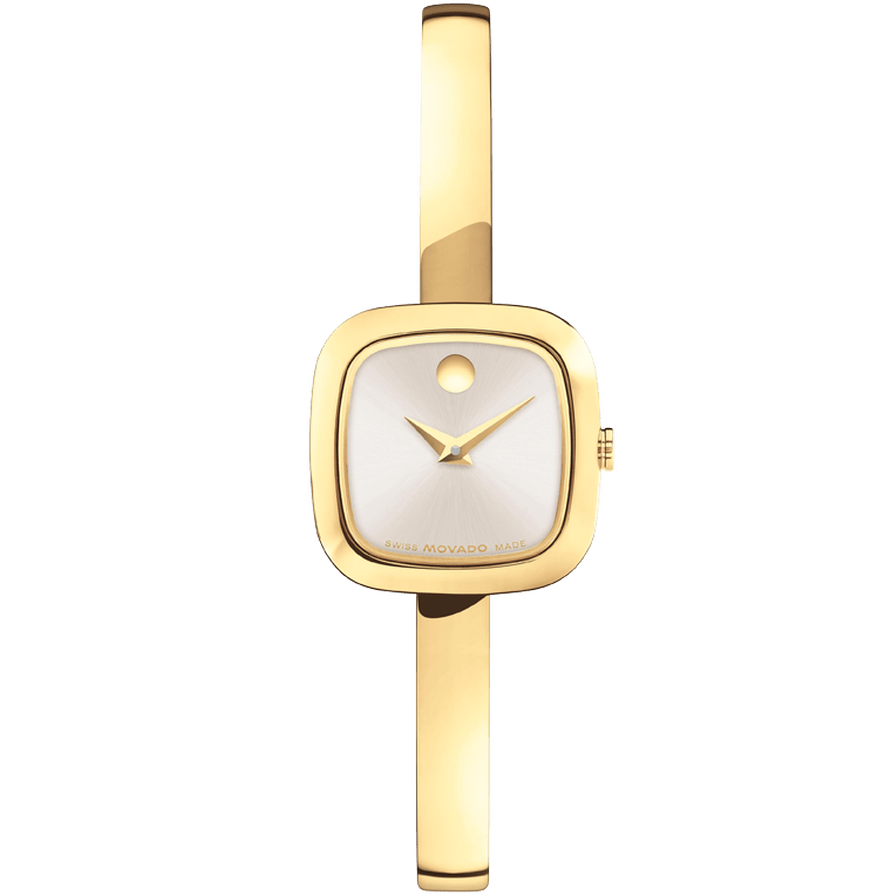 Ladies Museum Bangle Cushion Watch (608058)