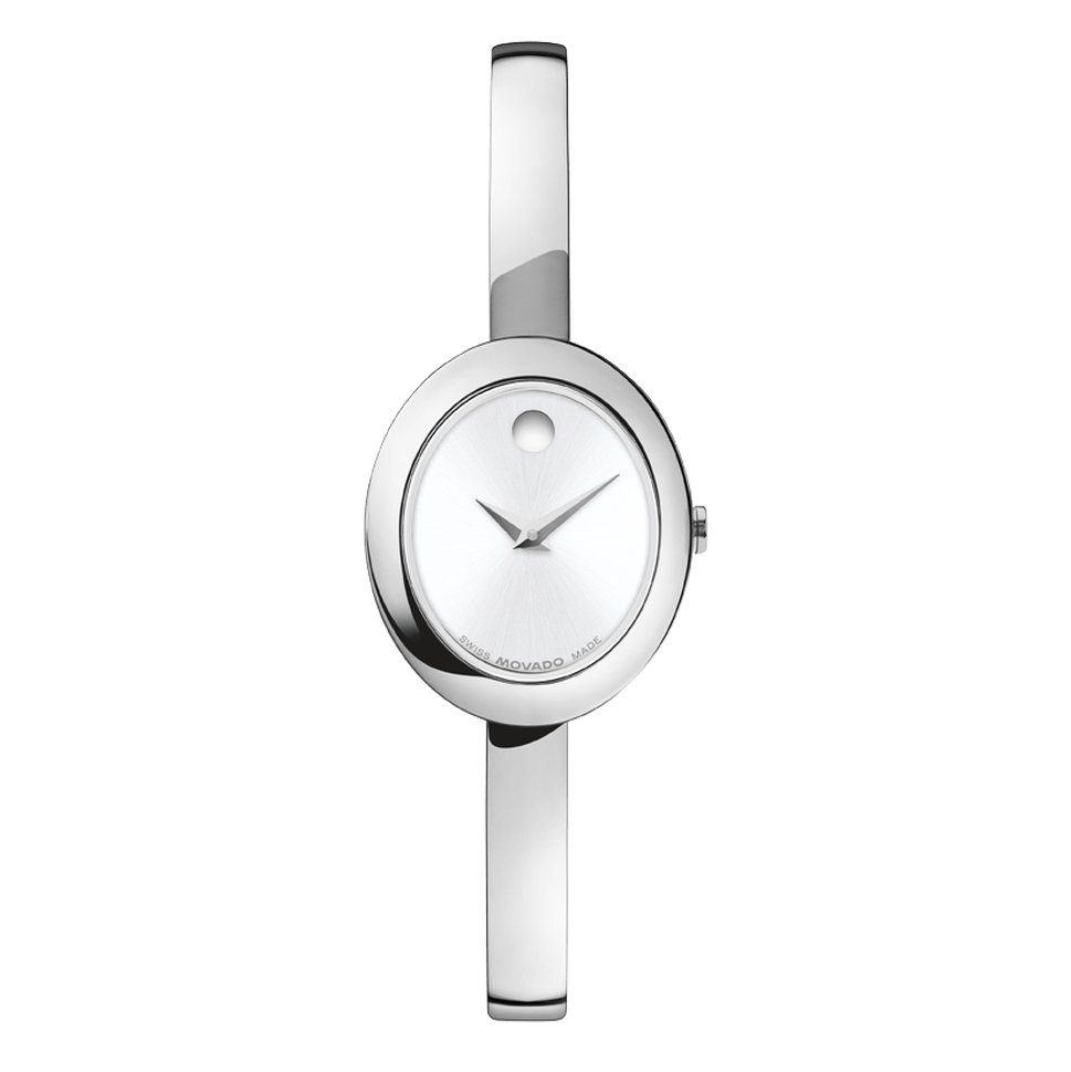 Ladies Museum Bangle Oval Watch (608070)