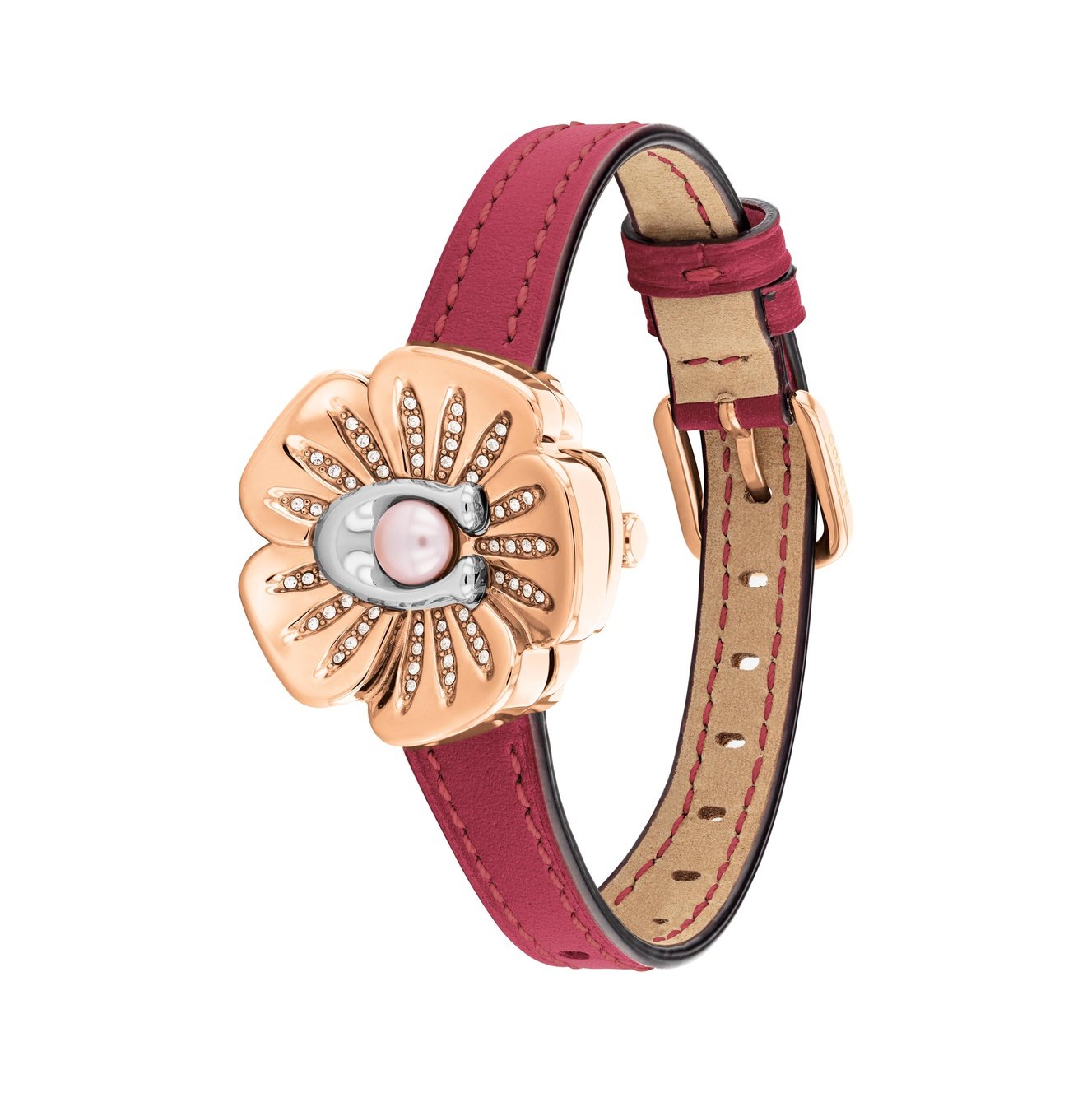 Coach tea best sale rose watch