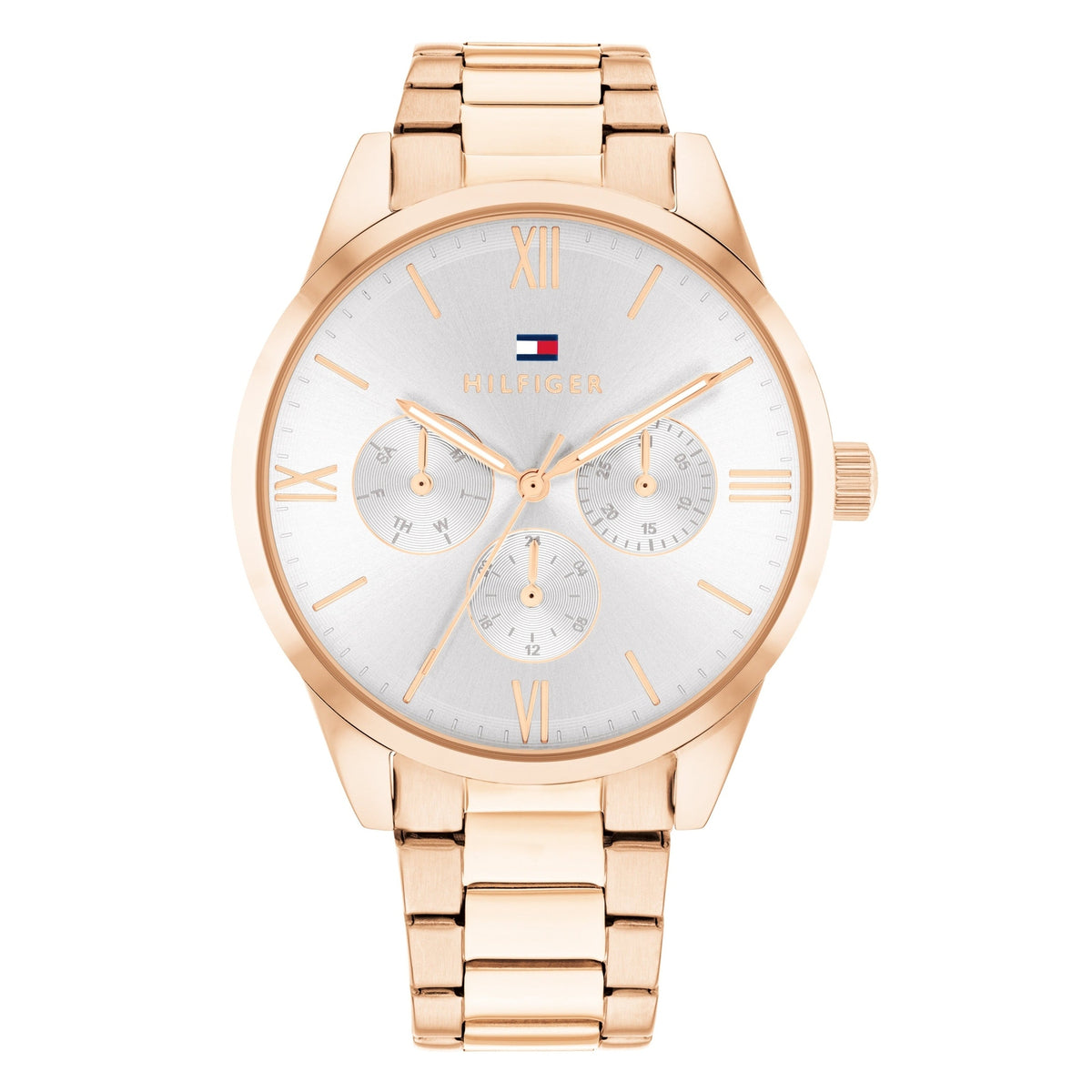 Hilfiger Jenna Tommy Hilfiger Damenuhr Casual Rosegold TOMMY