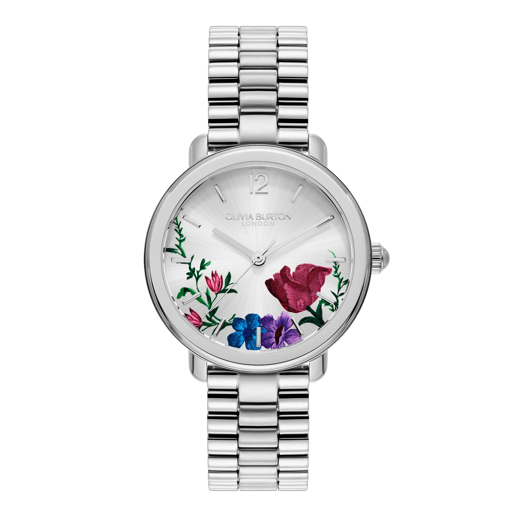 Ladies Vintage Floral Watch (24000205)