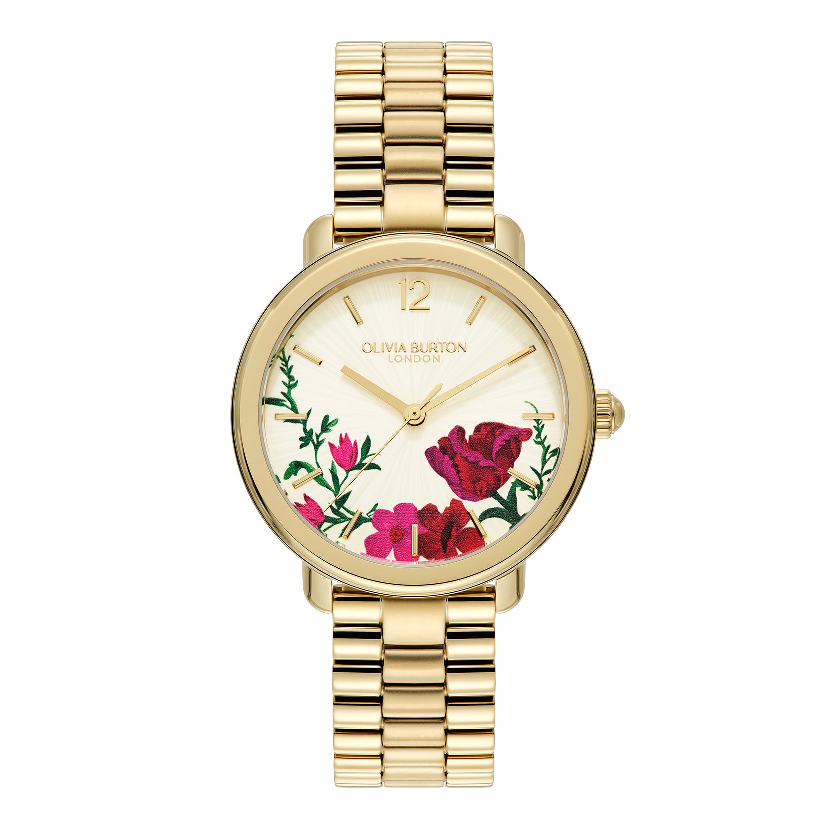 Ladies Vintage Floral Watch (24000206)