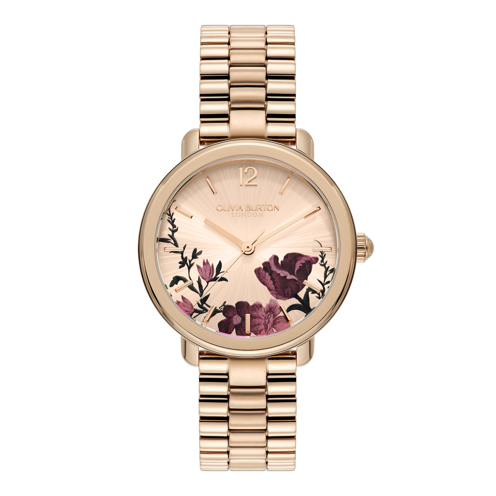 Ladies Vintage Floral Watch (24000207)