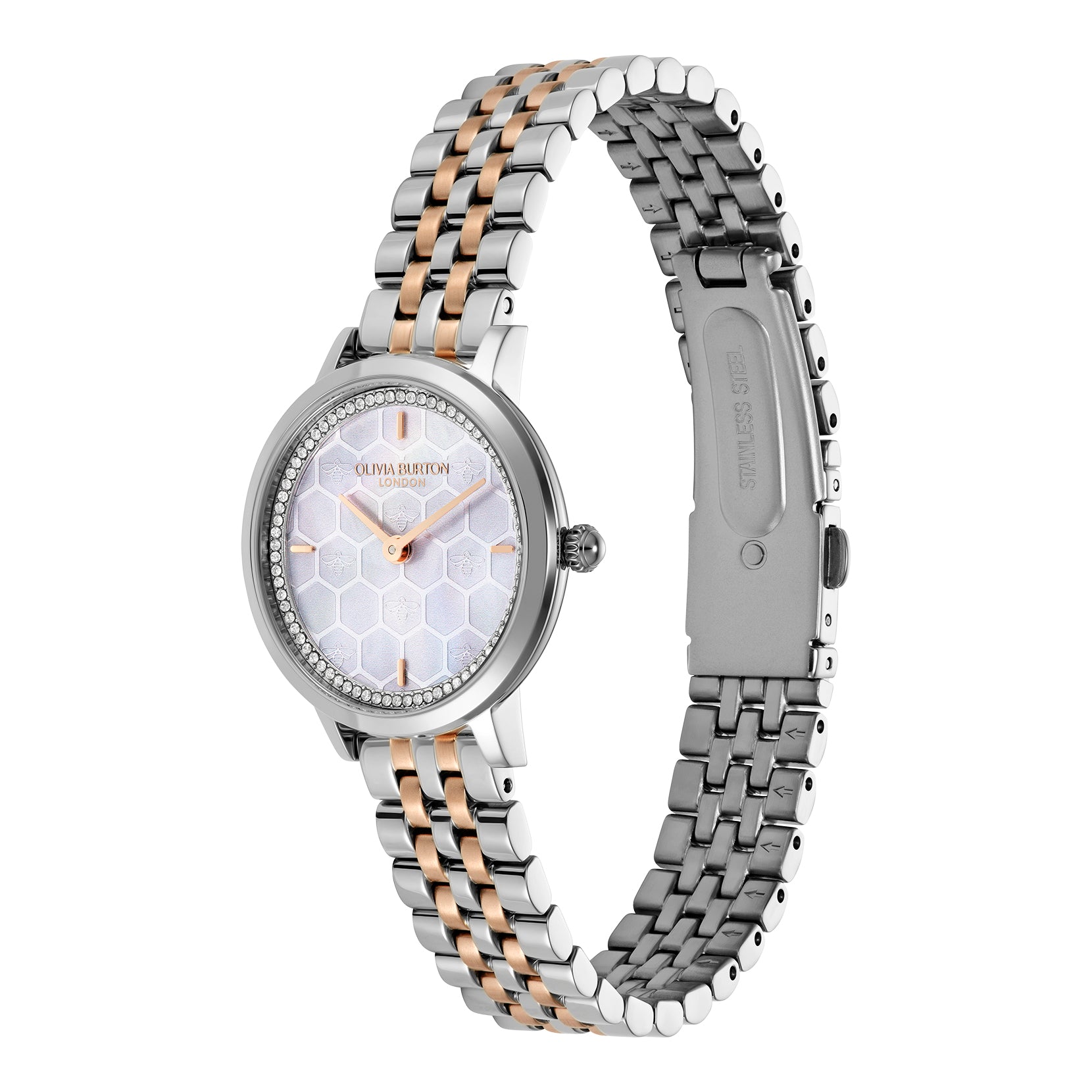 Ladies Ob Signature Ultra Slim Honeycomb Watch (24000265)