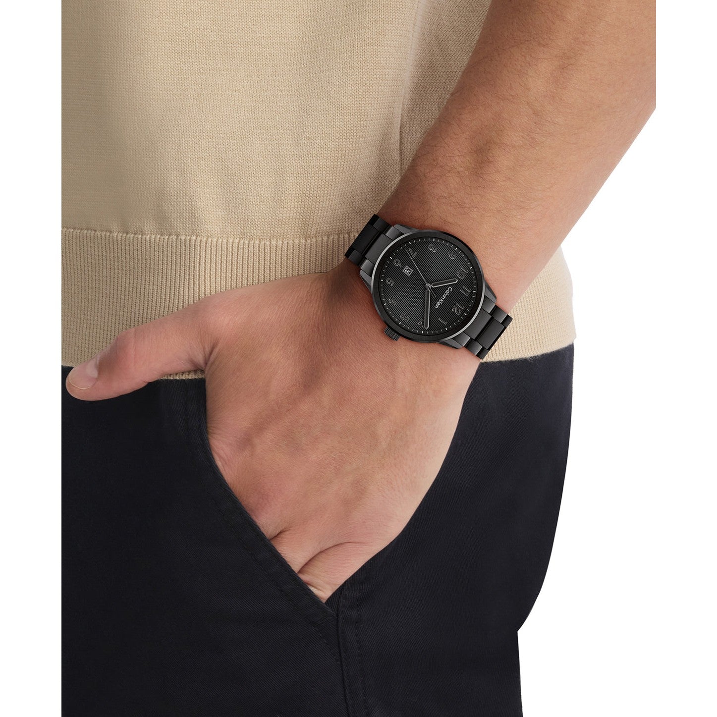 Men's Minimalistic Pilot Watch (25200516)