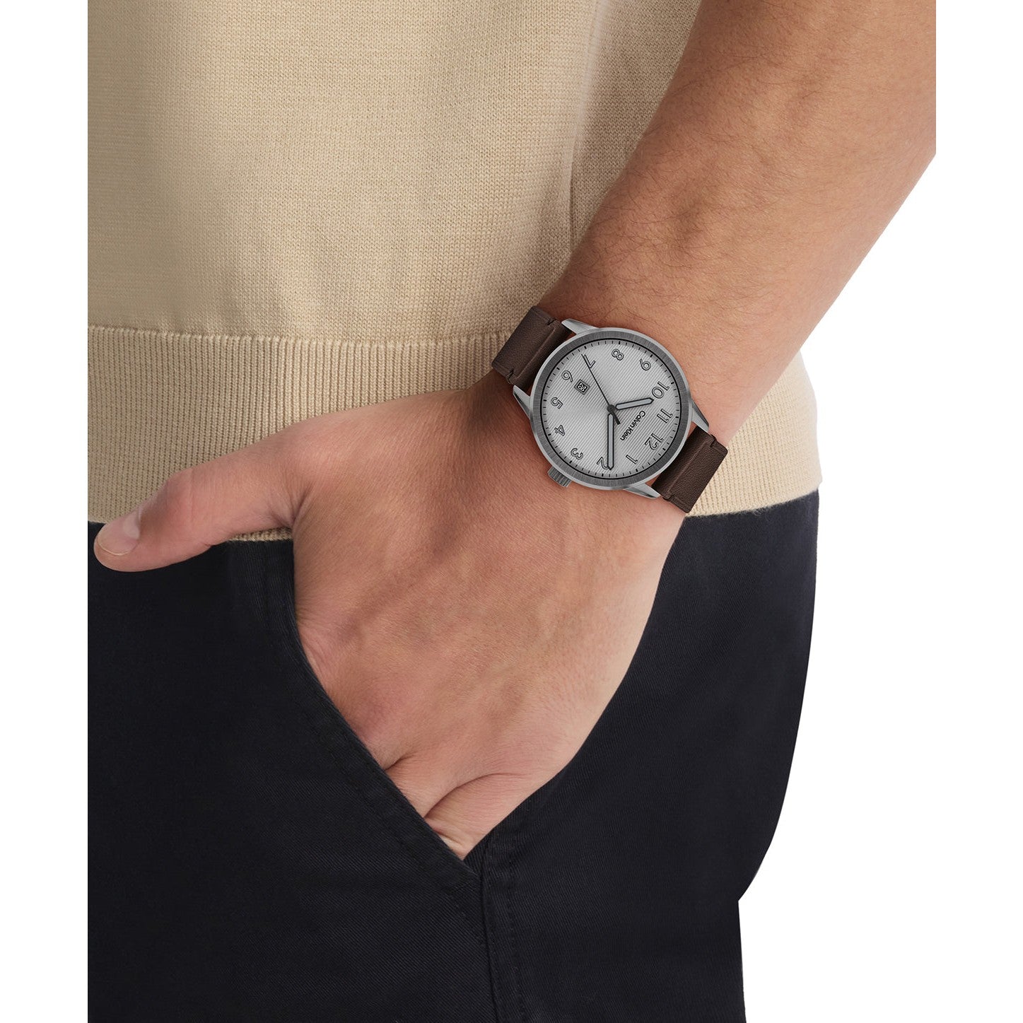 Men's Minimalistic Pilot Watch (25200519)
