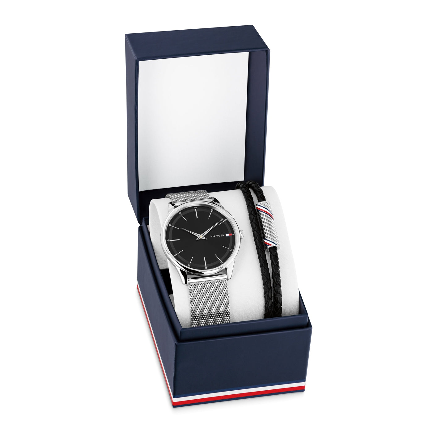 Men's Adrian & 2.0 Double Wrap Bracelet Gift Set Watch (2770213)