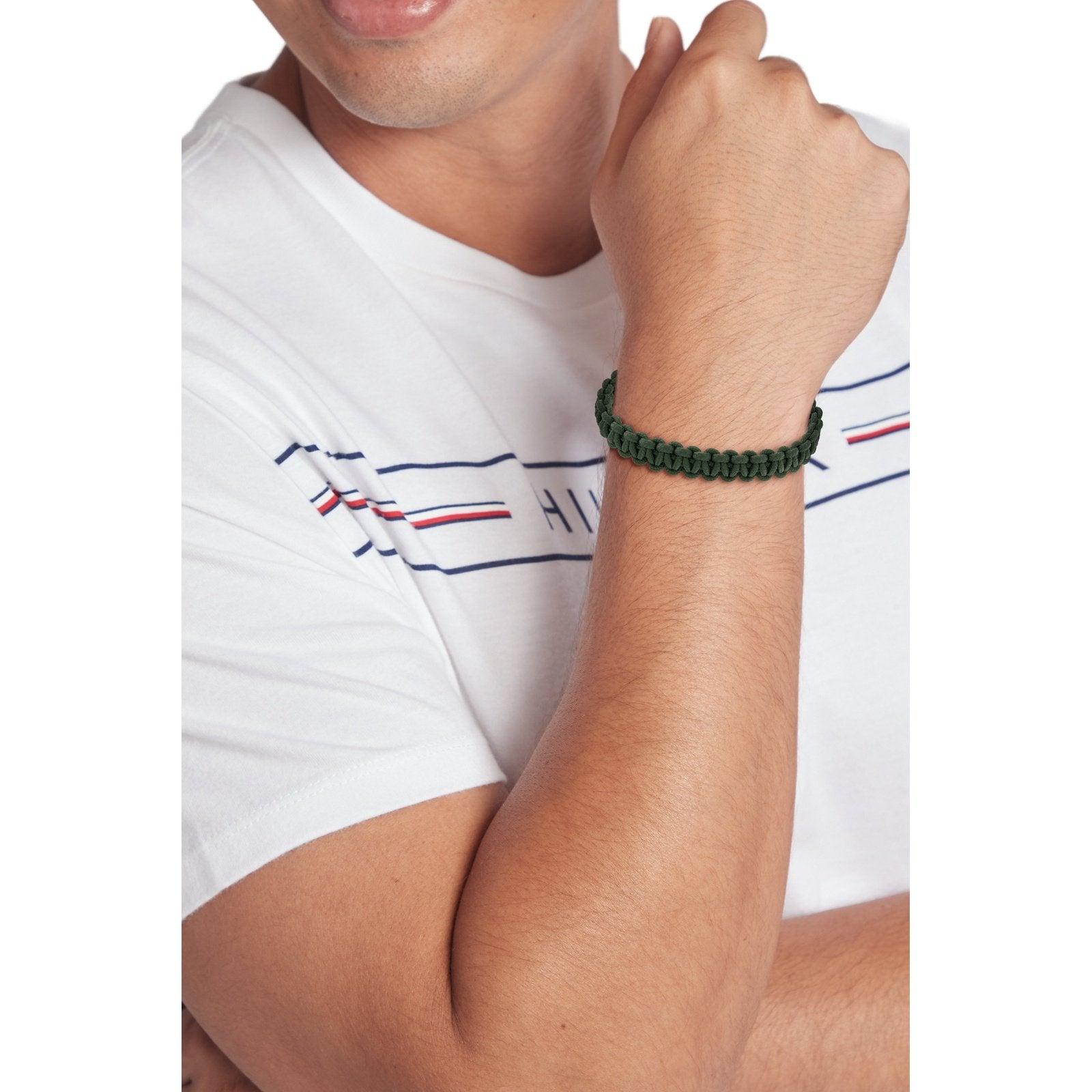 Men's Braided Textile Bracelet 2790495