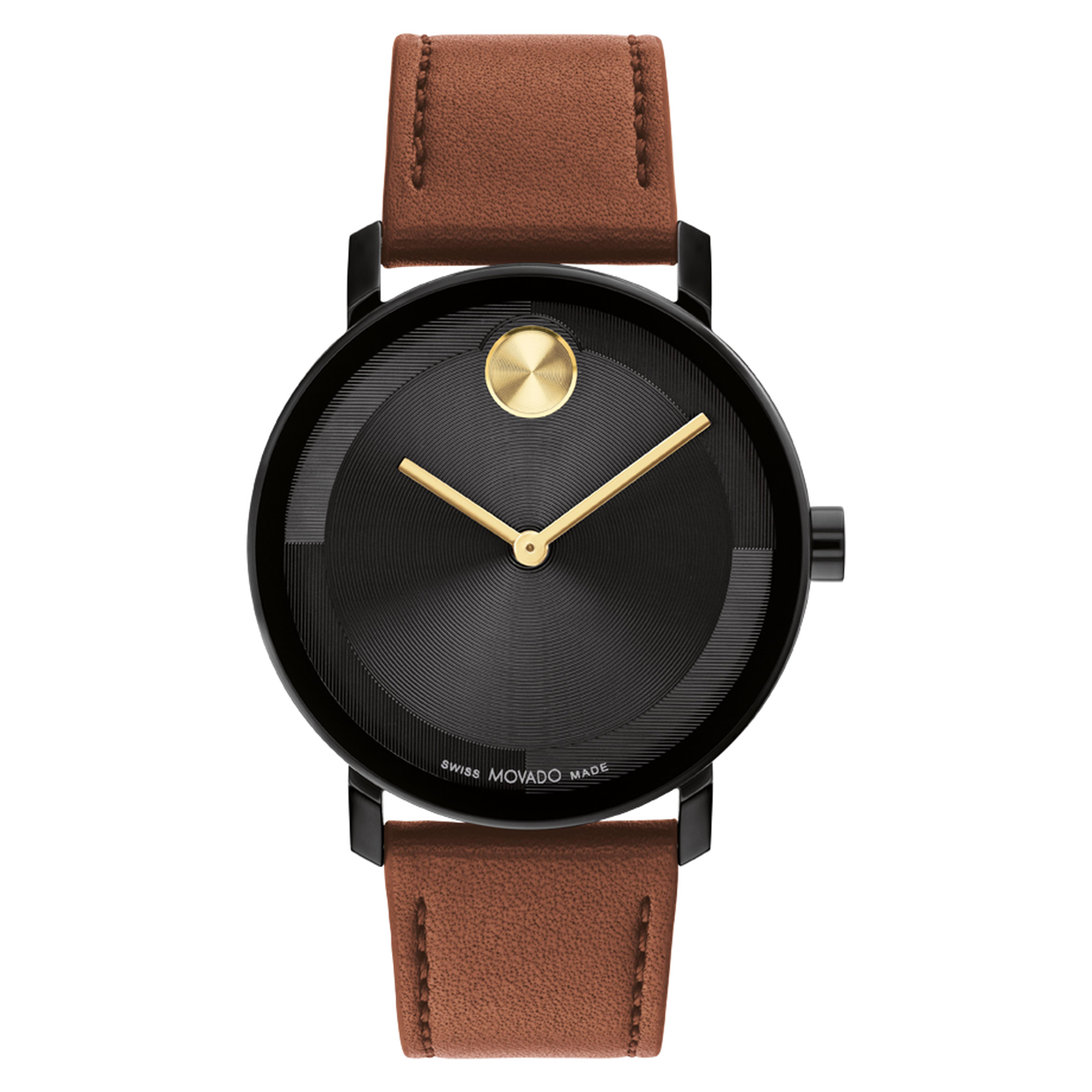 All black women's movado 2025 watch