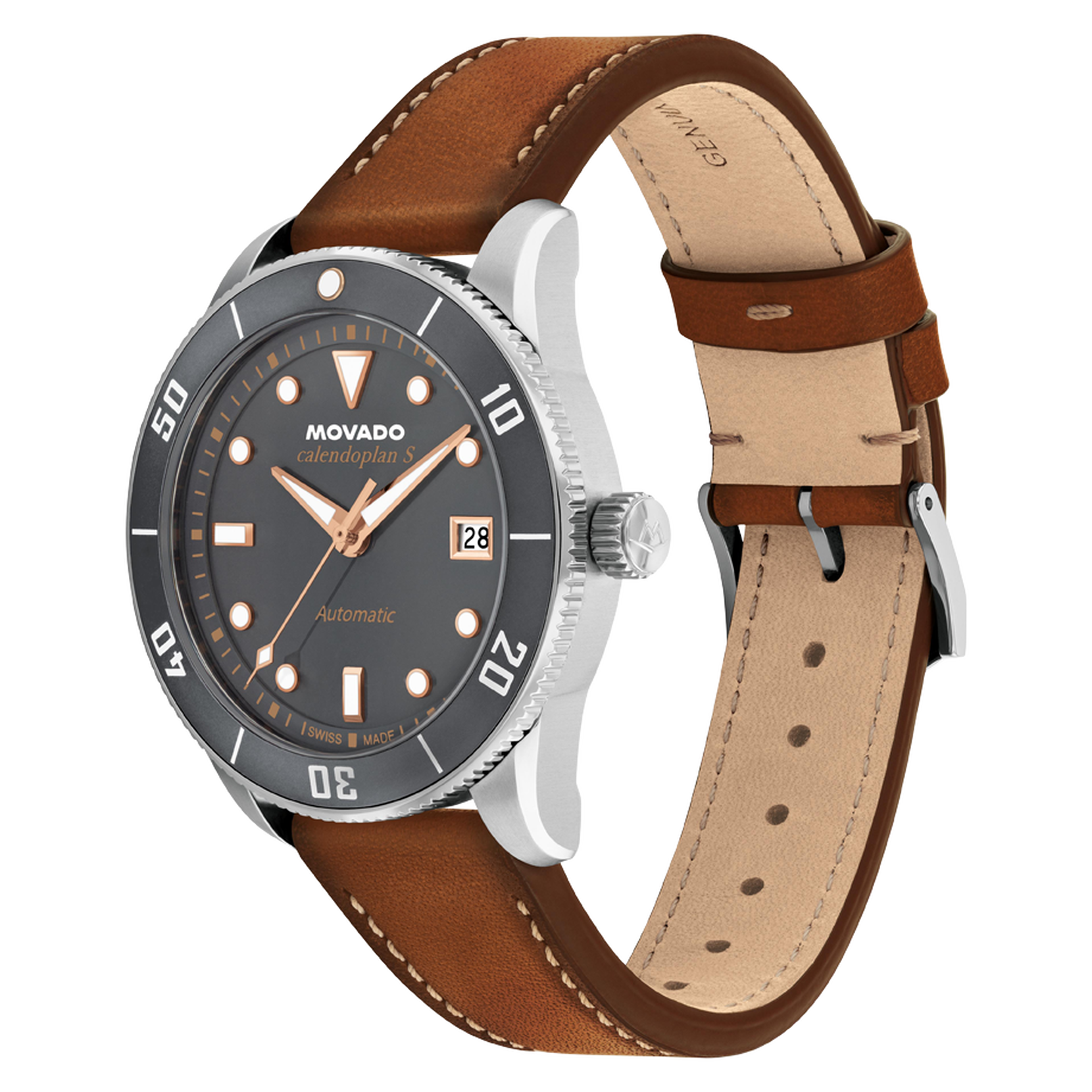 Men's Heritage Calendoplan S Watch (3650218)