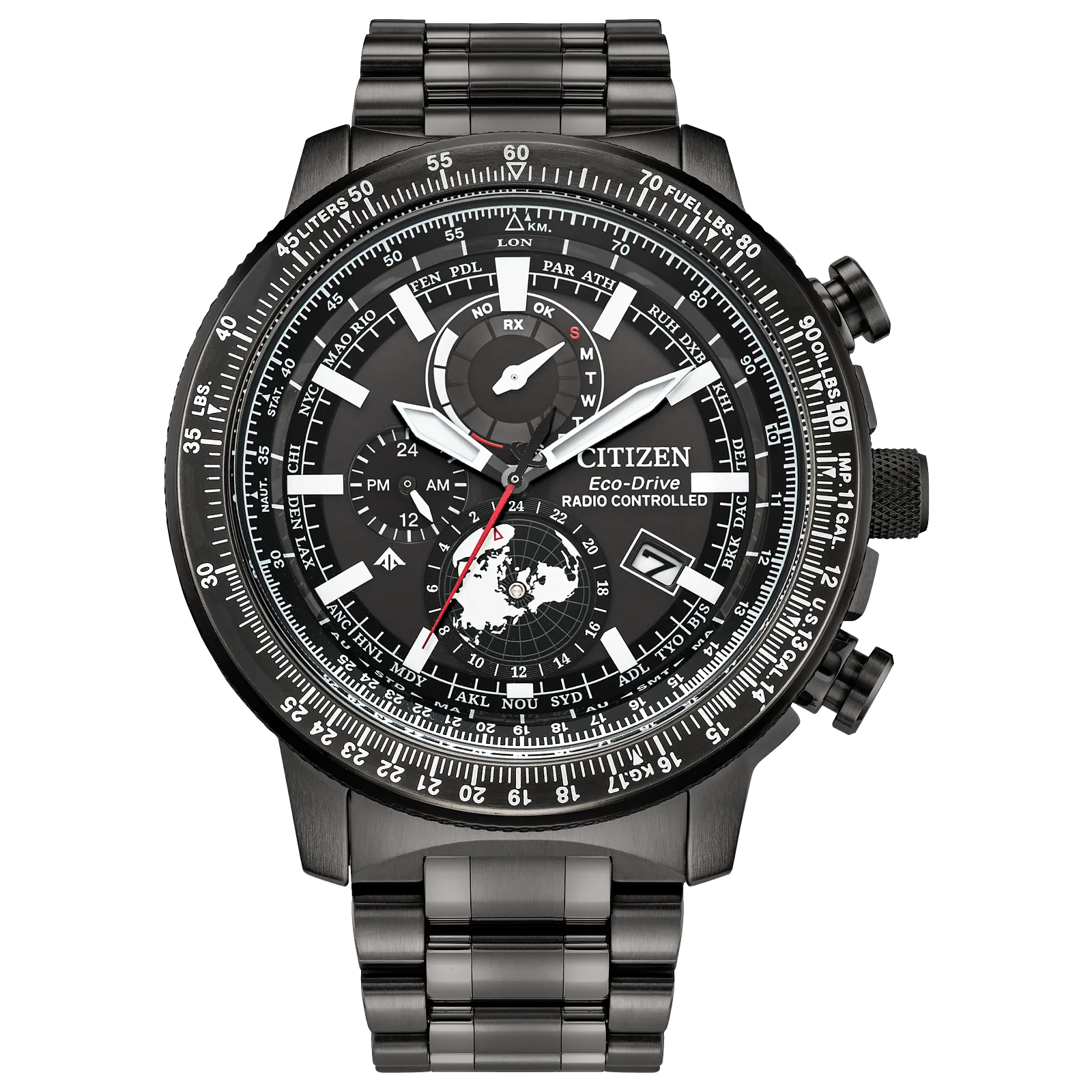 Men's Promaster Geo Trekker Watch (BY3005-56G)