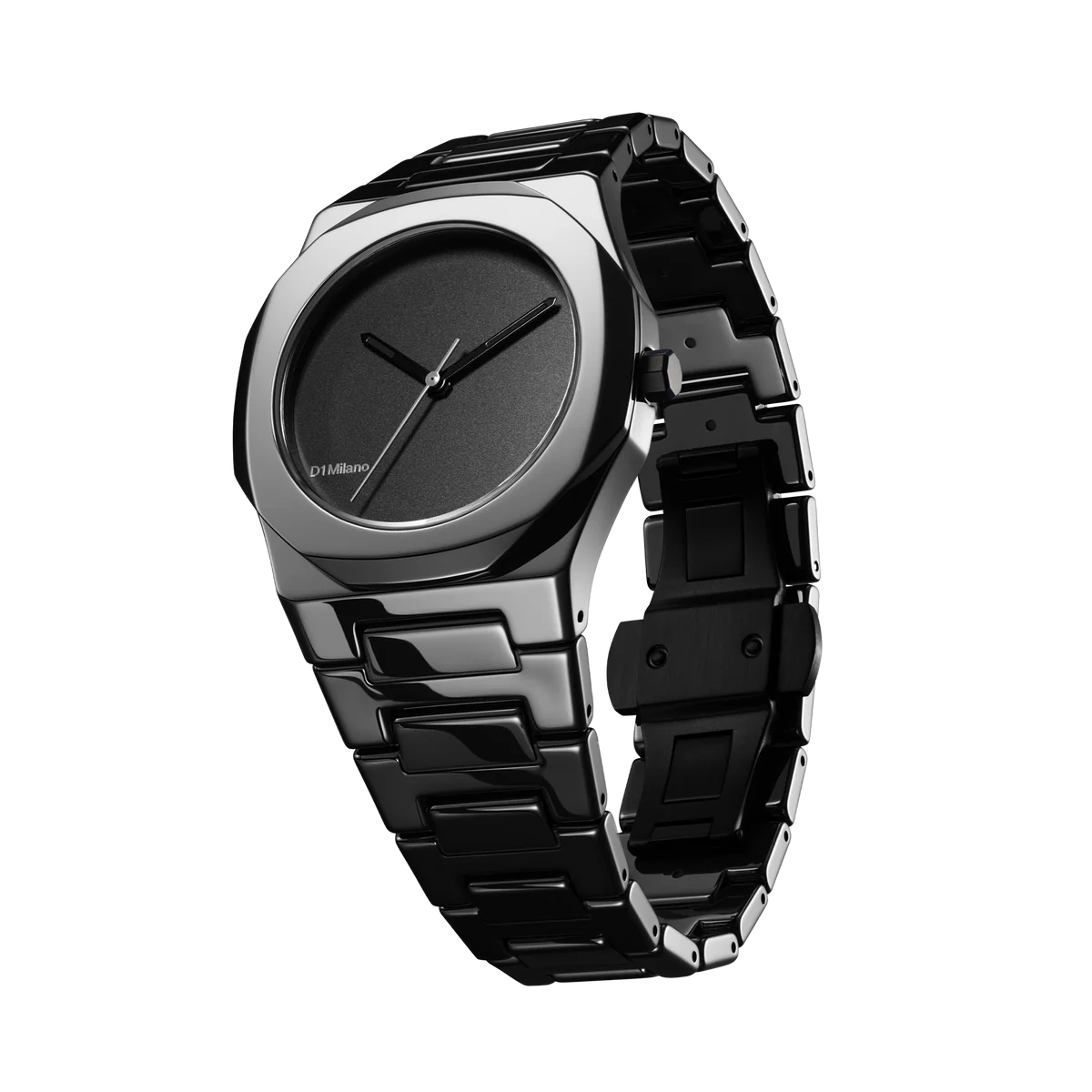 Unisex Pure Black Watch (D1-CEBU01)