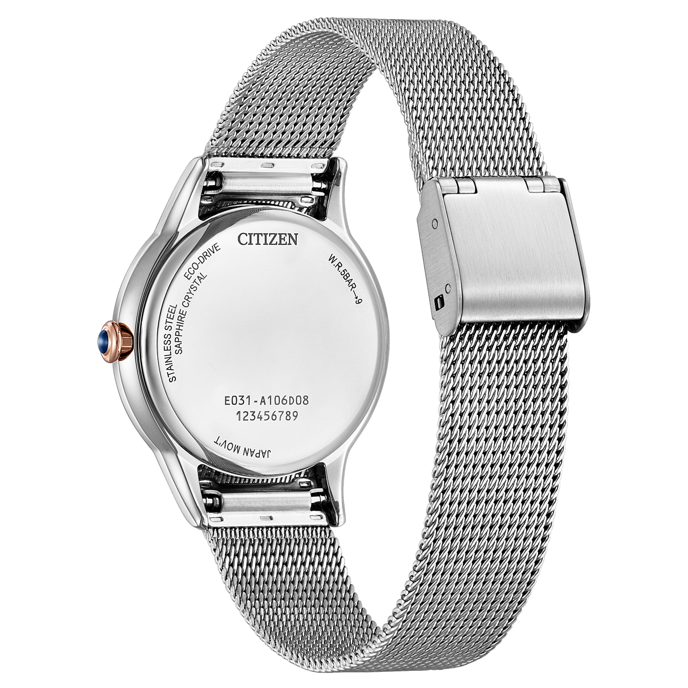 Ladies Eco-Drive Watch (EM1156-80X)