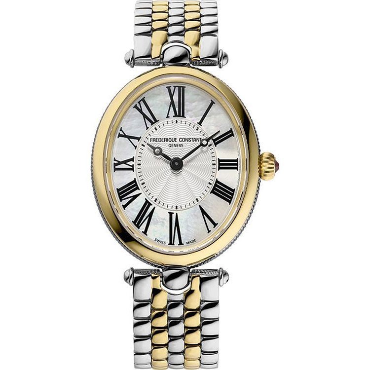 Ladies Classics Art Deco Oval Watch FC-200MPW2V23B Frederique Constant
