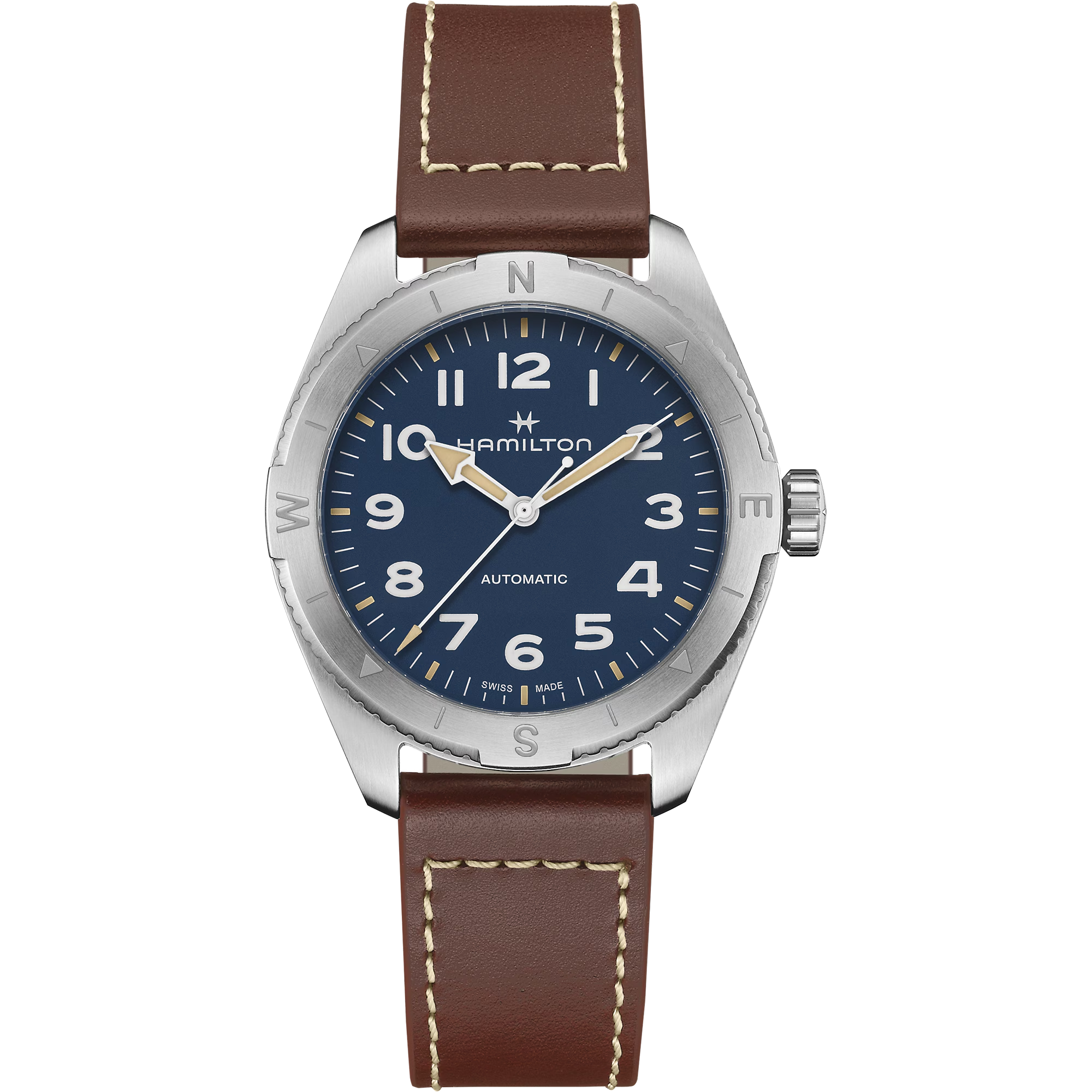 Men's Khaki Field Watch (H70315540).