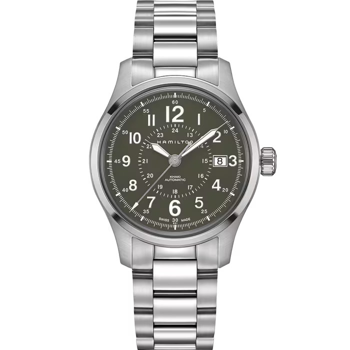 Men's Khaki Field Watch (H70595163).