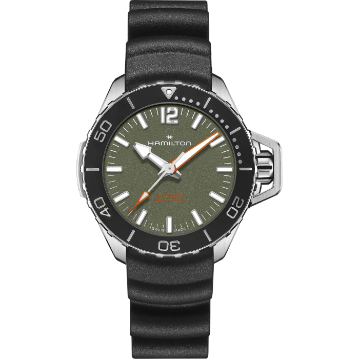 Men's Khaki Navy Watch (H77455360).