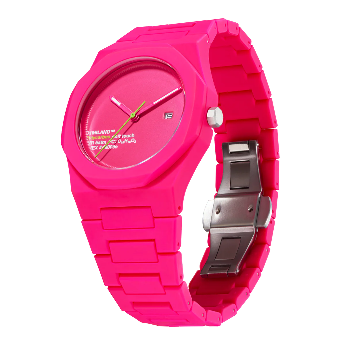 Ladies Hot Pink Watch D1-PCBJ32 D1 Milano