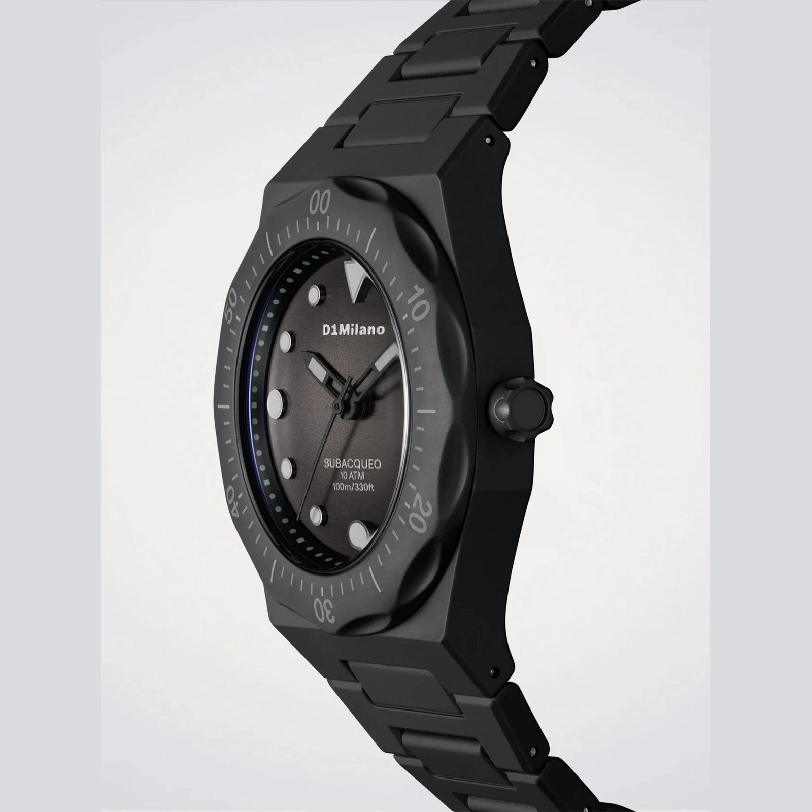 Men's Carbon Diver Watch (D1-PDBJ01)