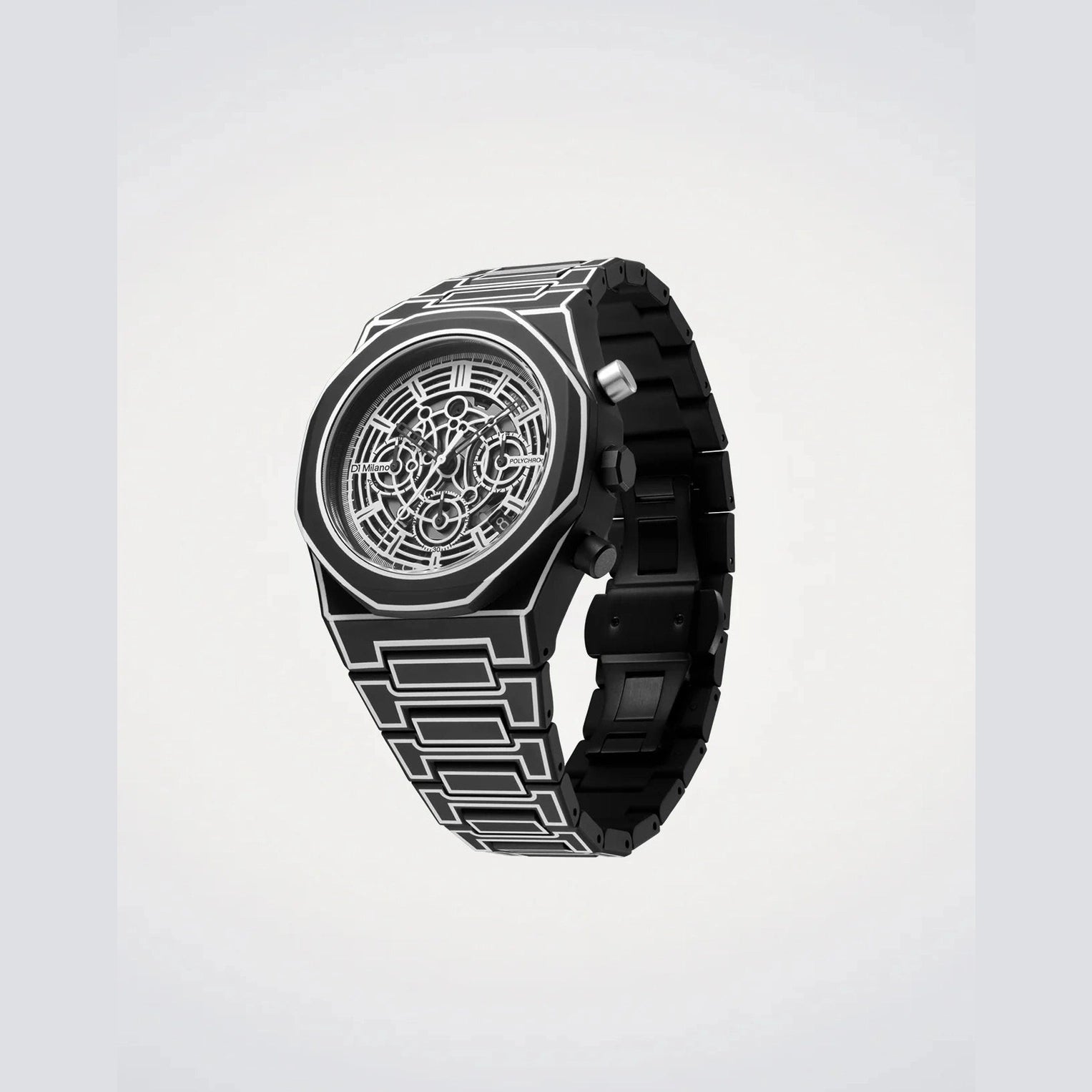 Men's Black Sketch Watch (D1-PHBJ14)
