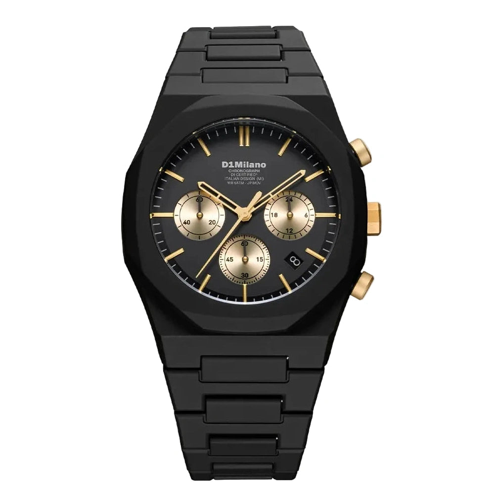 Men's Gilded Solar Watch (D1-PHBJ16)