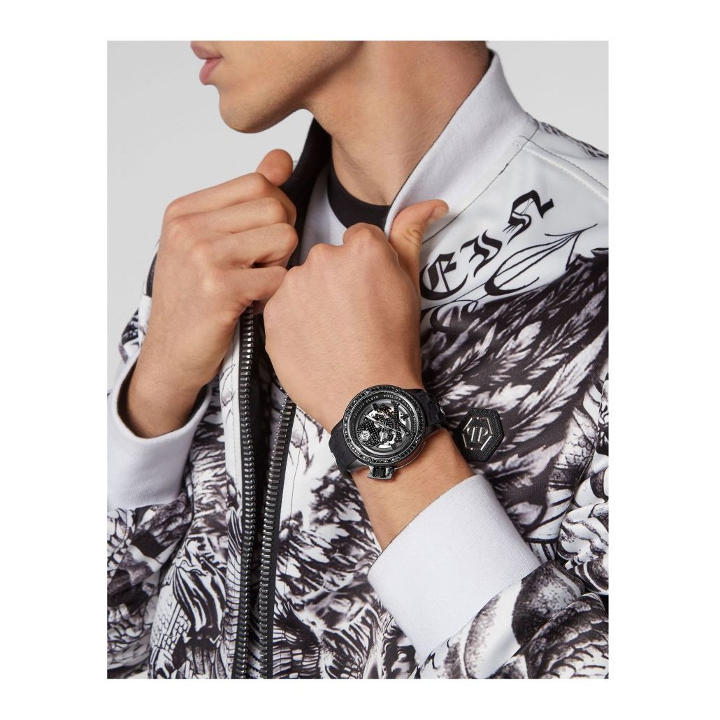 Men's Plein Rich Automatic Watch PWUAA0423 Philip Plein