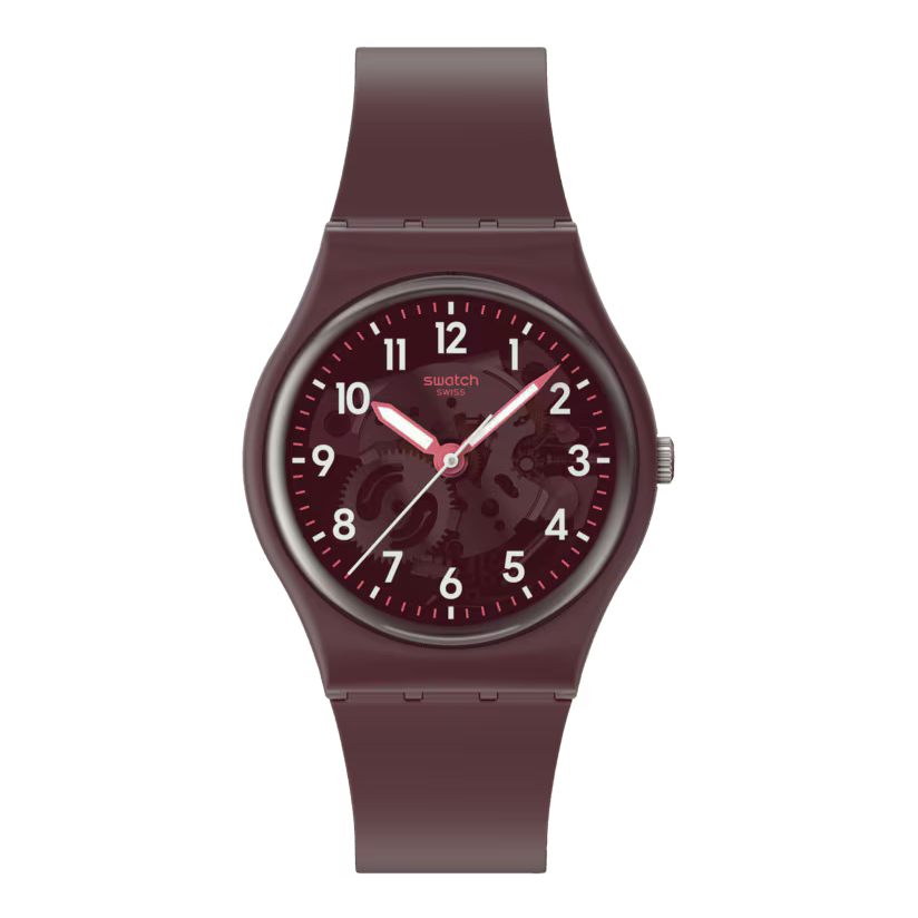 Swatch Thru The Crown Glass Swatch Thru The Crown Glass