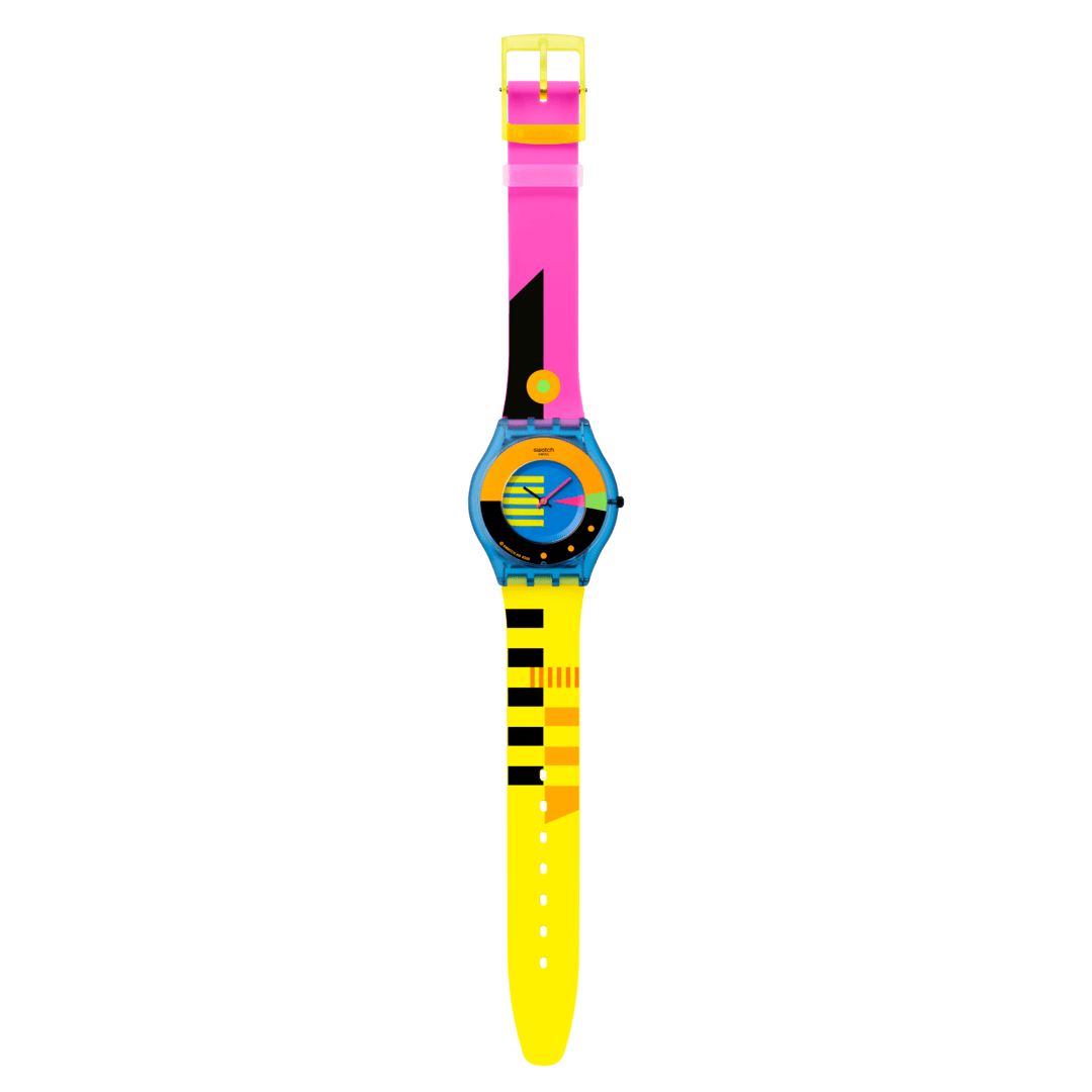 Swatch Thru The Crown Glass Swatch Thru The Crown Glass