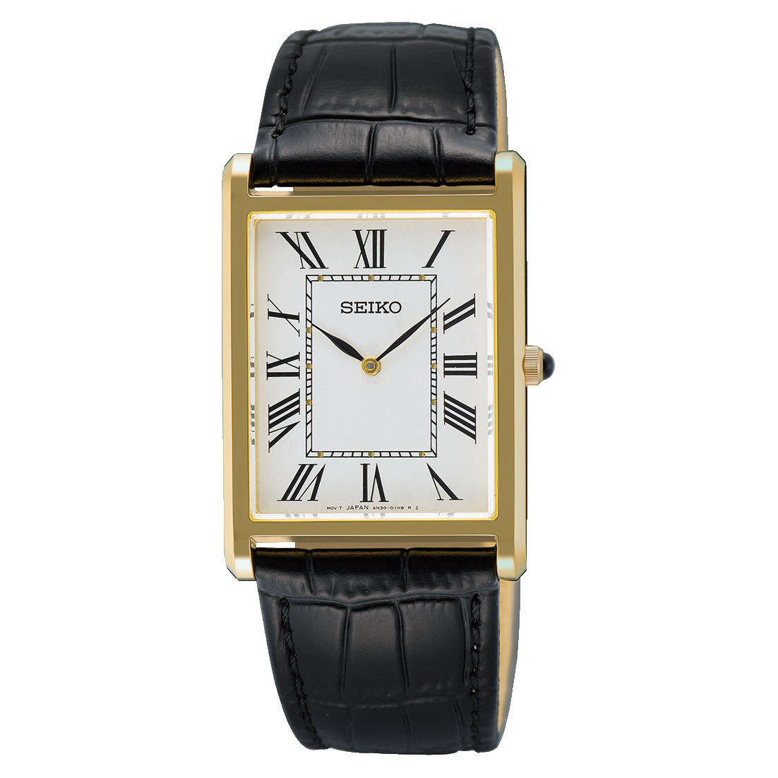 Men's Classic Rectangular Watch (SWR104P1)