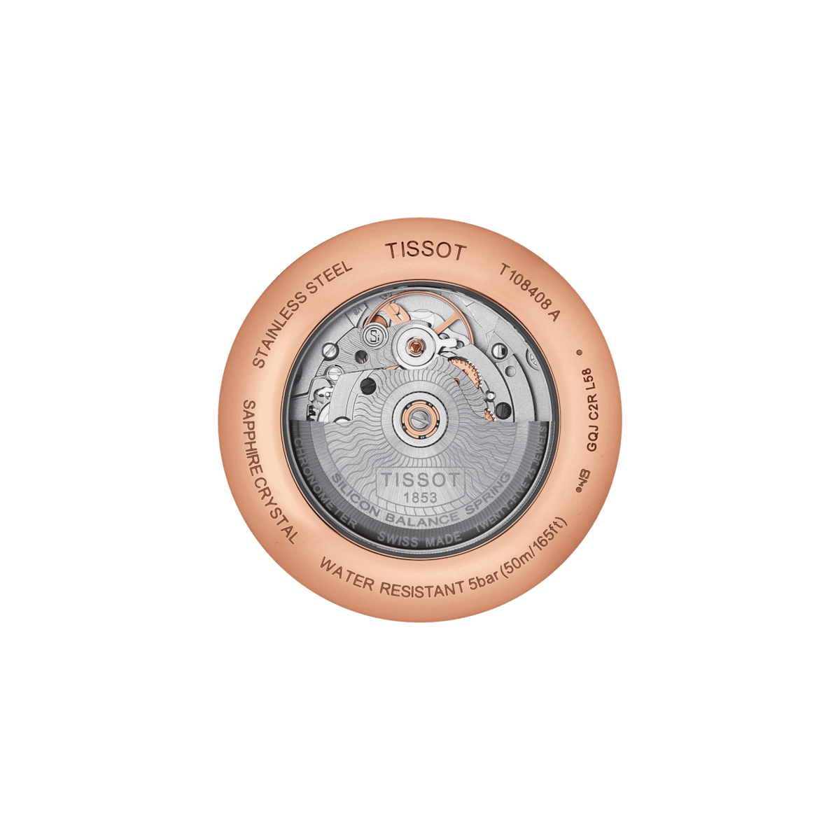 Ladies Ballade Powermatic 80 COSC Watch (T1084083303700).