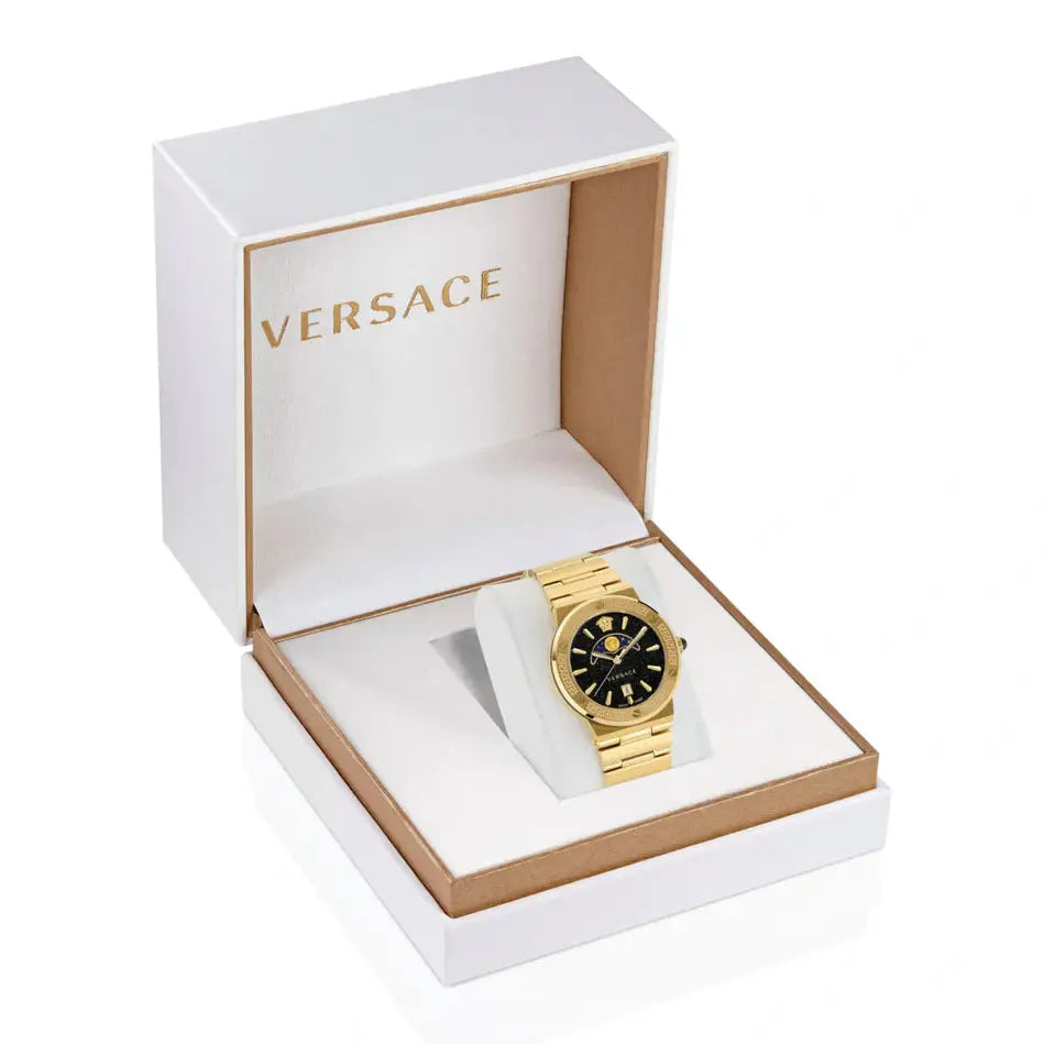 Ladies Greca Logo Moonphase Watch (VE7G00323)