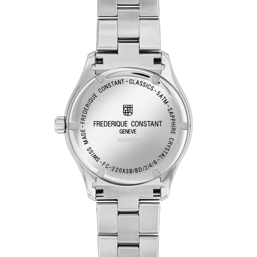 Ladies Classics Quartz Watch FC-220MS3B6B Frederique Constant