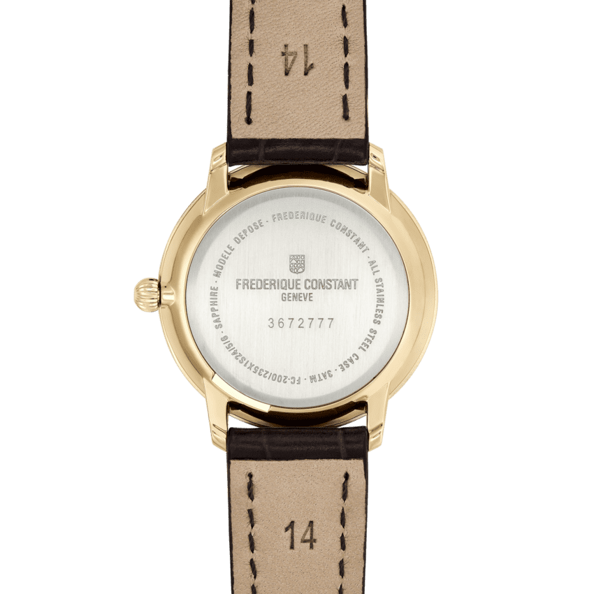 Ladies Slimline Small Seconds Watch (FC-235M1S5)