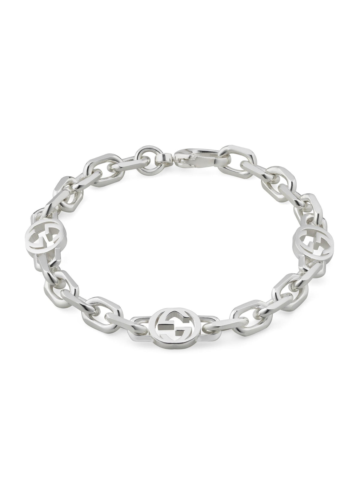 Gucci Interlocking Chain Bracelet (YBA620798002)