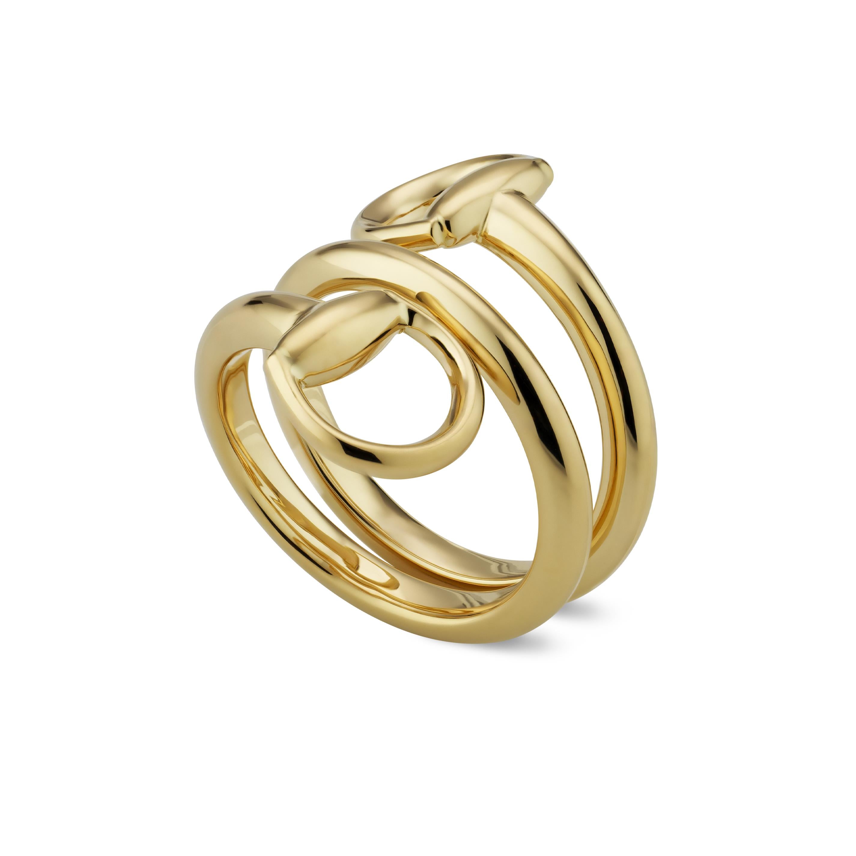 Gucci Horsebit Ring (YBC837799001)