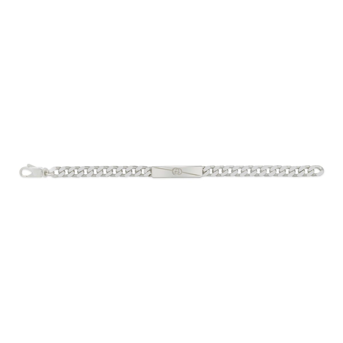 Gucci Tag Interlocking G Chunky Bracelet (YBA774054001)