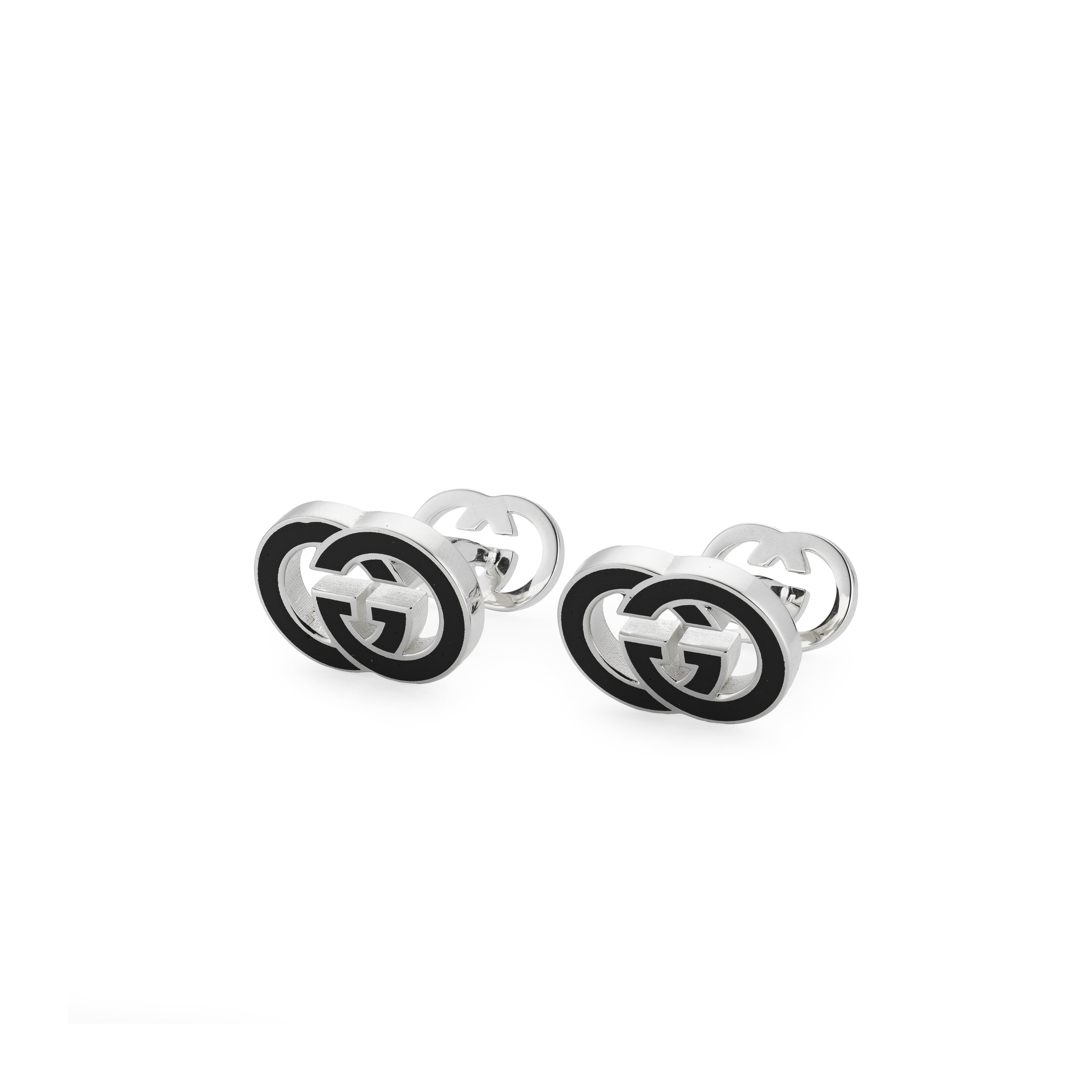 Gucci Interlocking Cufflinks (YBE815048001)