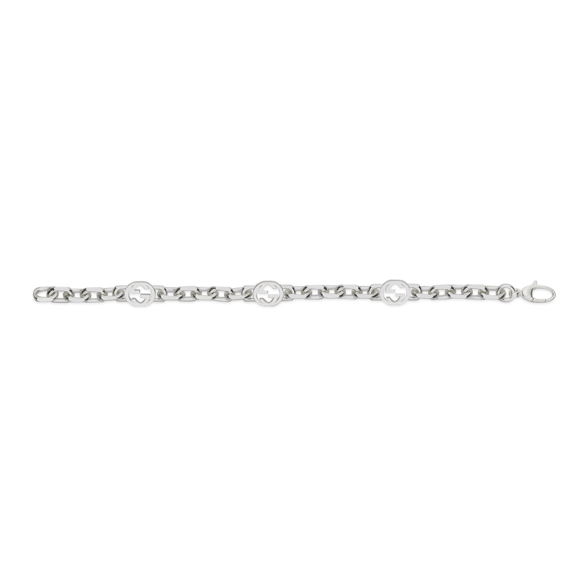 Gucci Interlocking Chain Bracelet (YBA620798002)