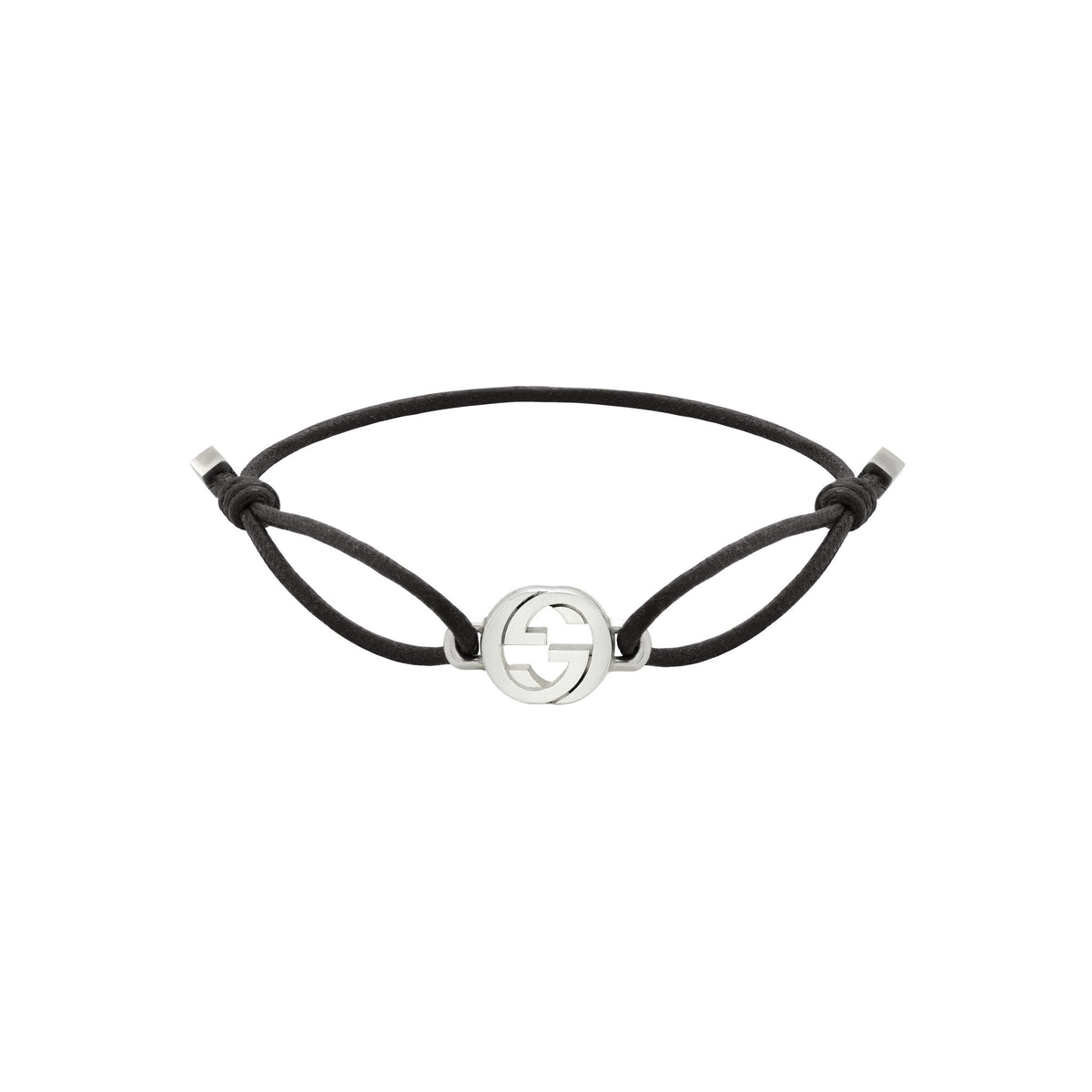 Gucci Interlocking Cord Bracelet (YBAA002MN001)
