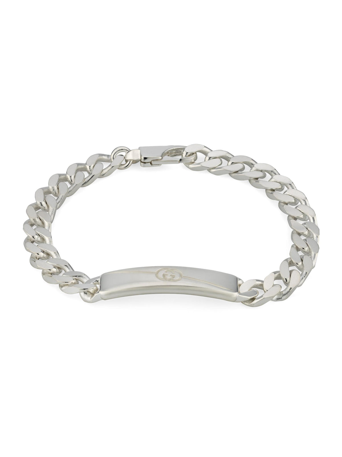 Gucci Tag Interlocking G Chunky Bracelet (YBA774054001)