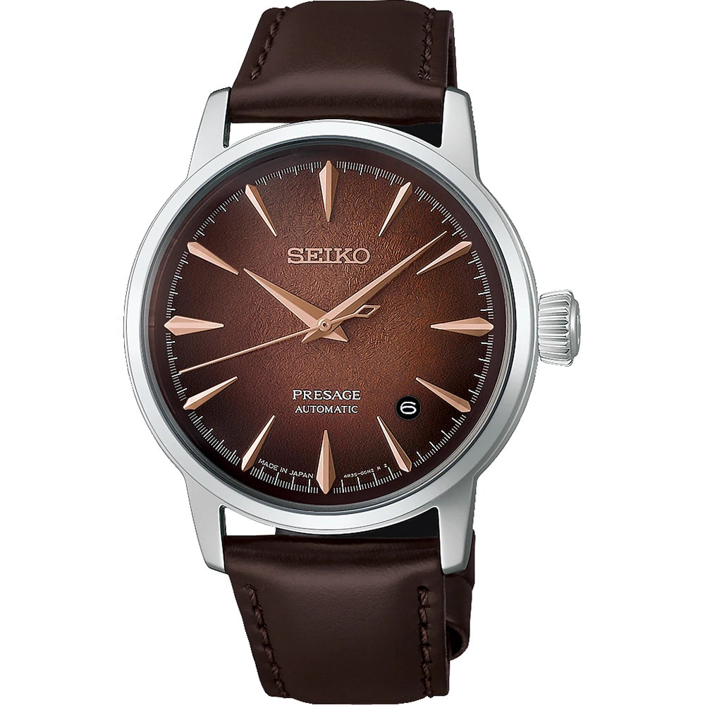 Men's Presage Cocktail Time Watch (HCB003J1)